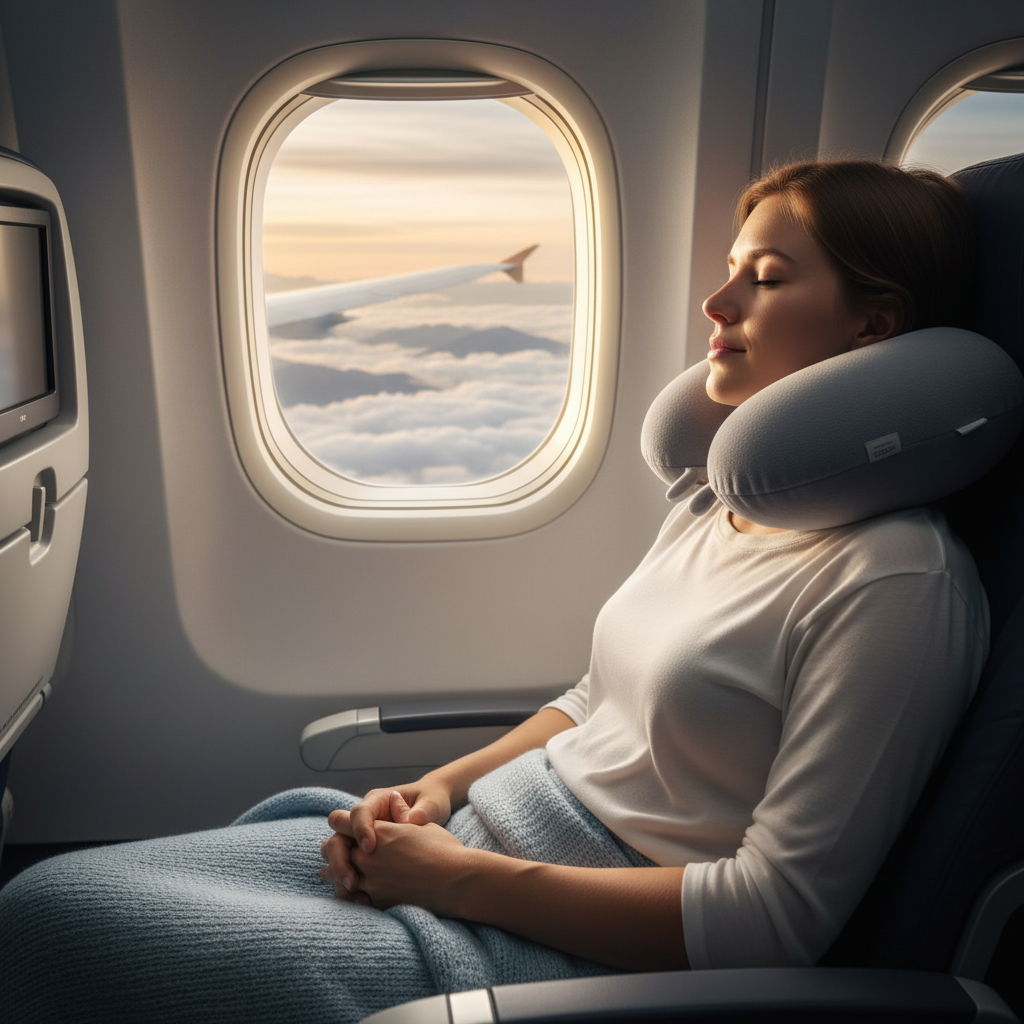 Ergonomic Travel Neck Support Pillow