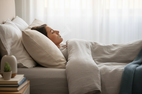 Breath right Sleep Mouth Tape - Gentle Nasal Breathing Strips (90 Count)