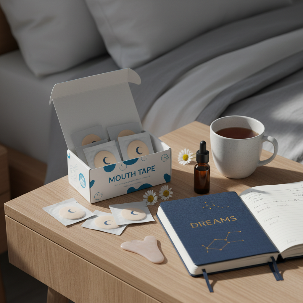 Breath right Sleep Mouth Tape - Gentle Nasal Breathing Strips (90 Count)