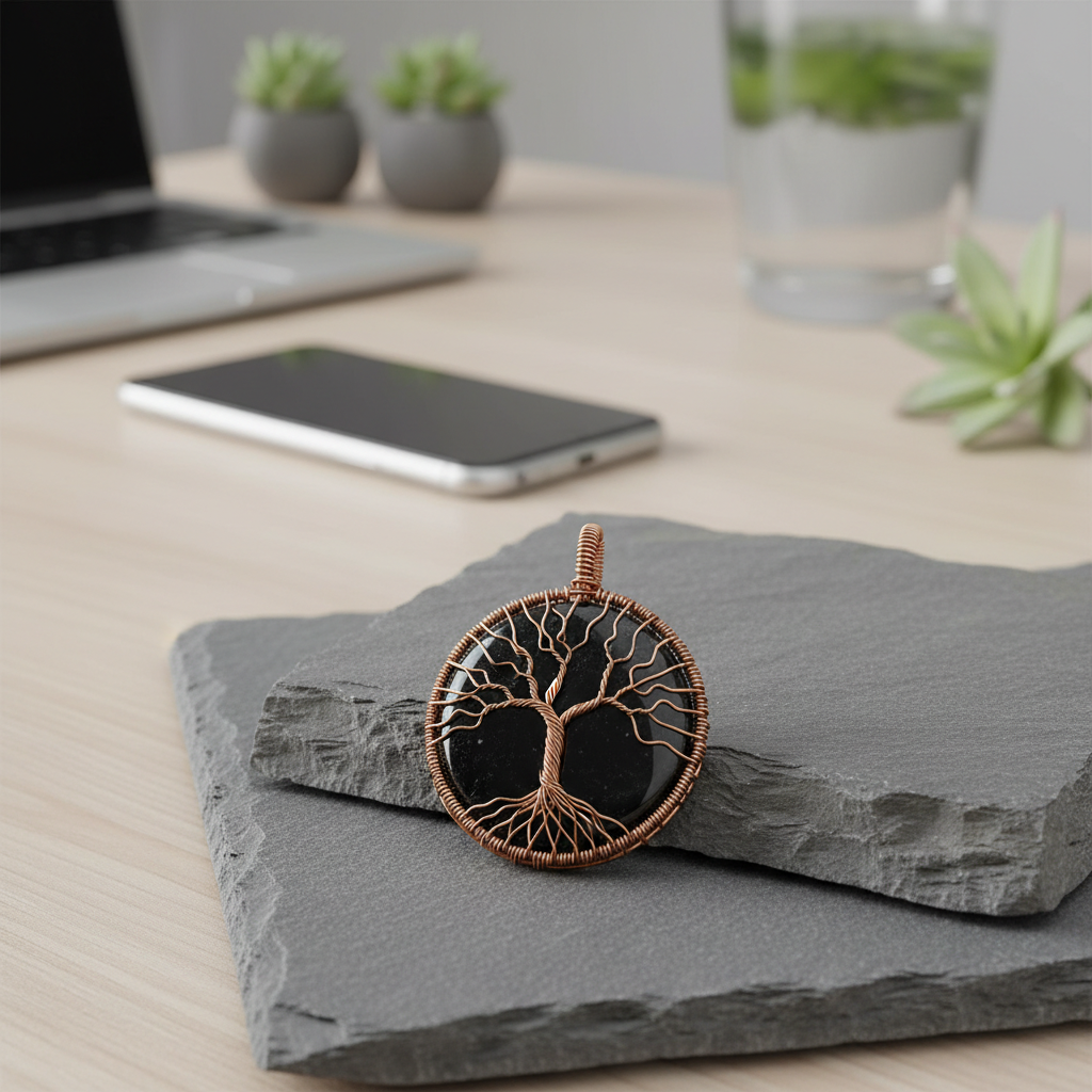 ShieldCore EMF Protection Pendant - Harmonizing Energy Field