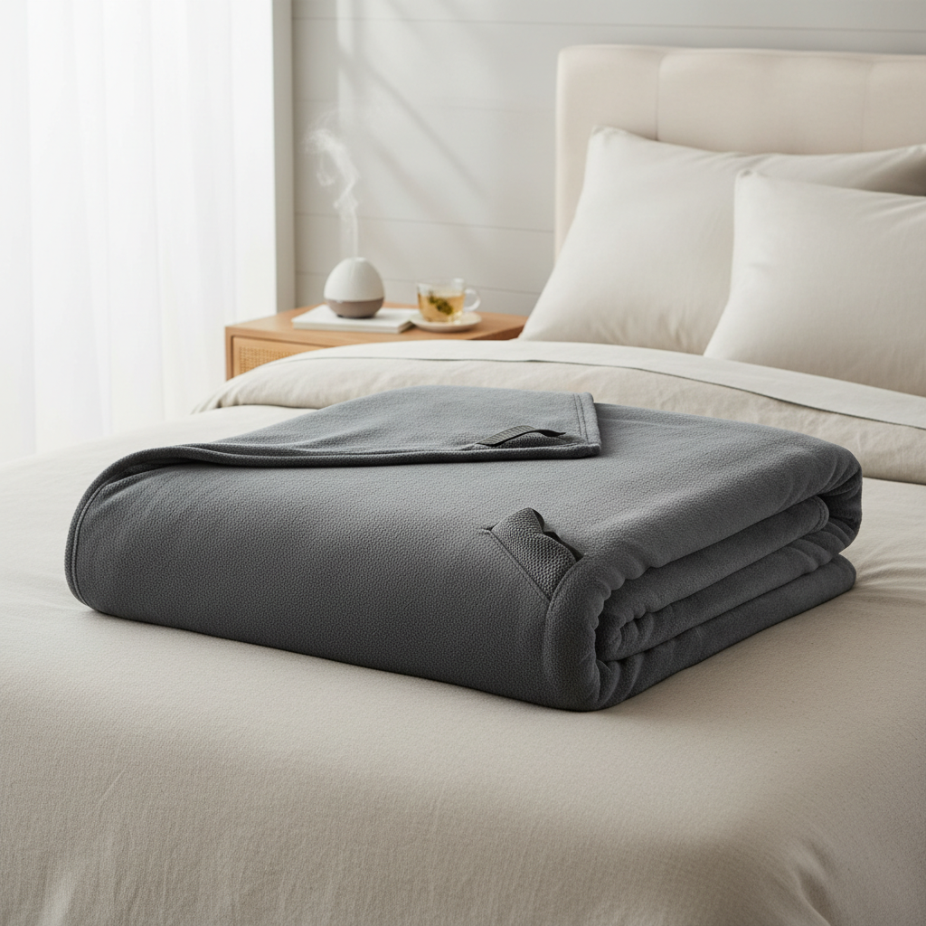 ComfortPlus Adaptive Weighted Blanket folded