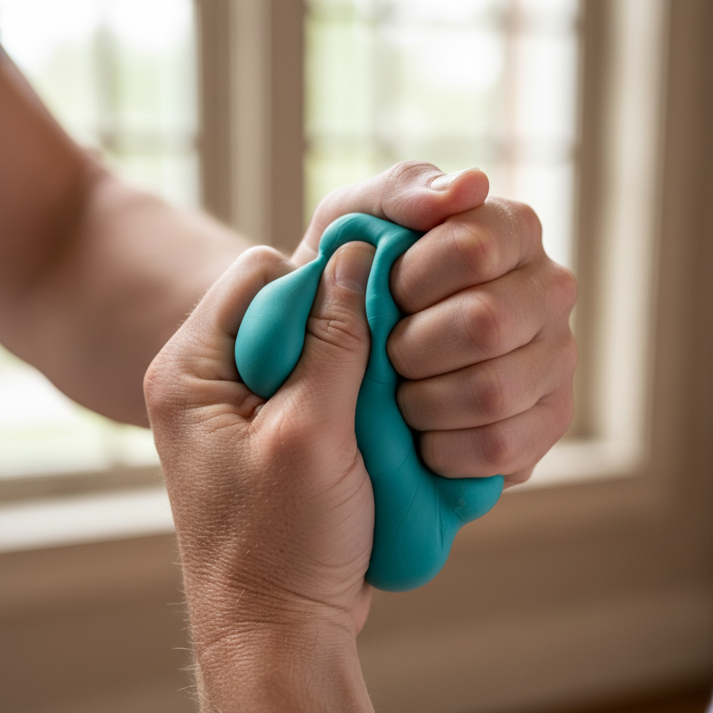 RehabFlex Hand Therapy Putty Set - 5 Resistance Levels for Strength & Dexterity