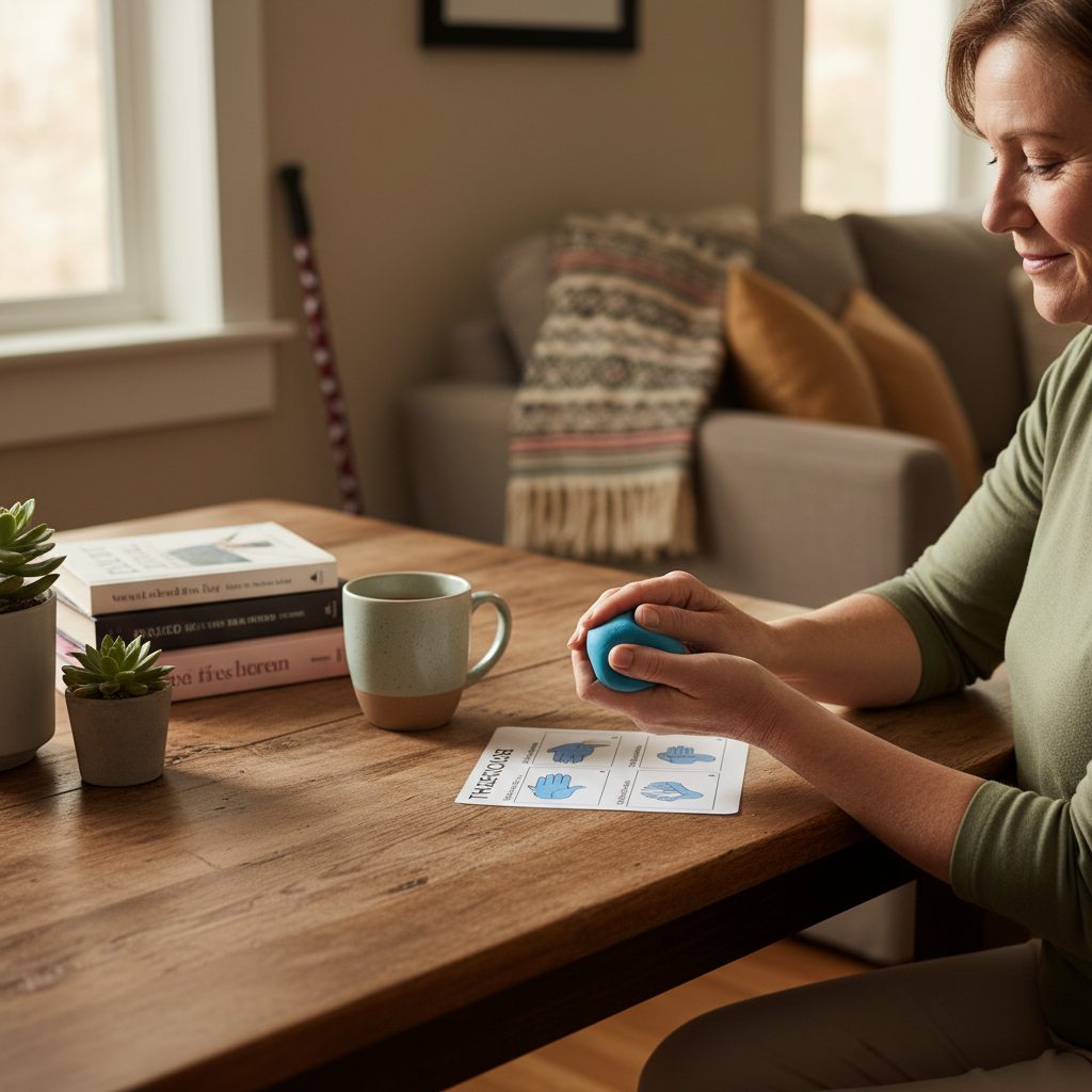 RehabFlex Hand Therapy Putty Set - 5 Resistance Levels for Strength & Dexterity