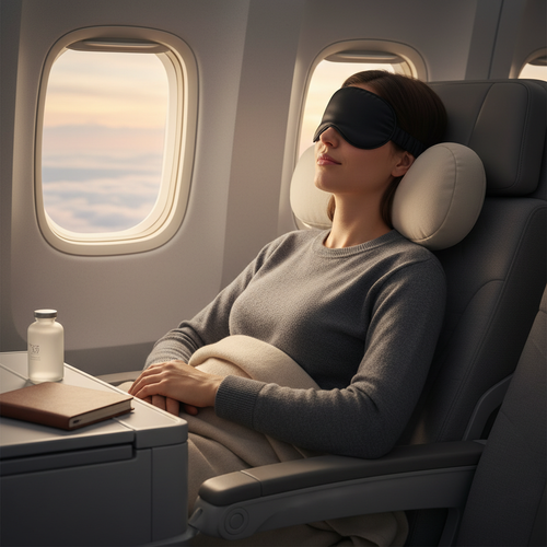 3D Contoured Travel Sleep Eye Mask