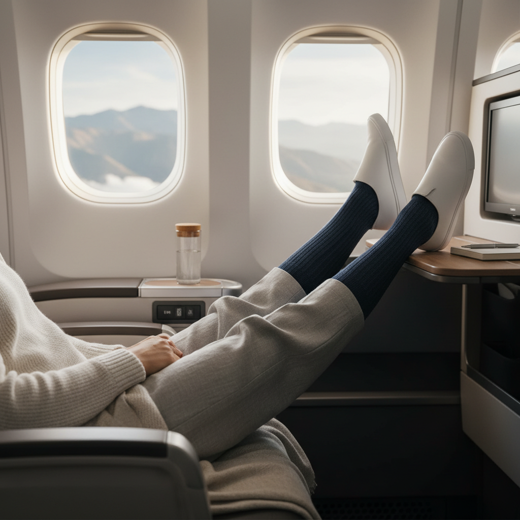 Compression Travel Socks - Circulation Support